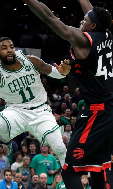 Kyrie Irving has season-high 43 points, Celtics beat Raptors
